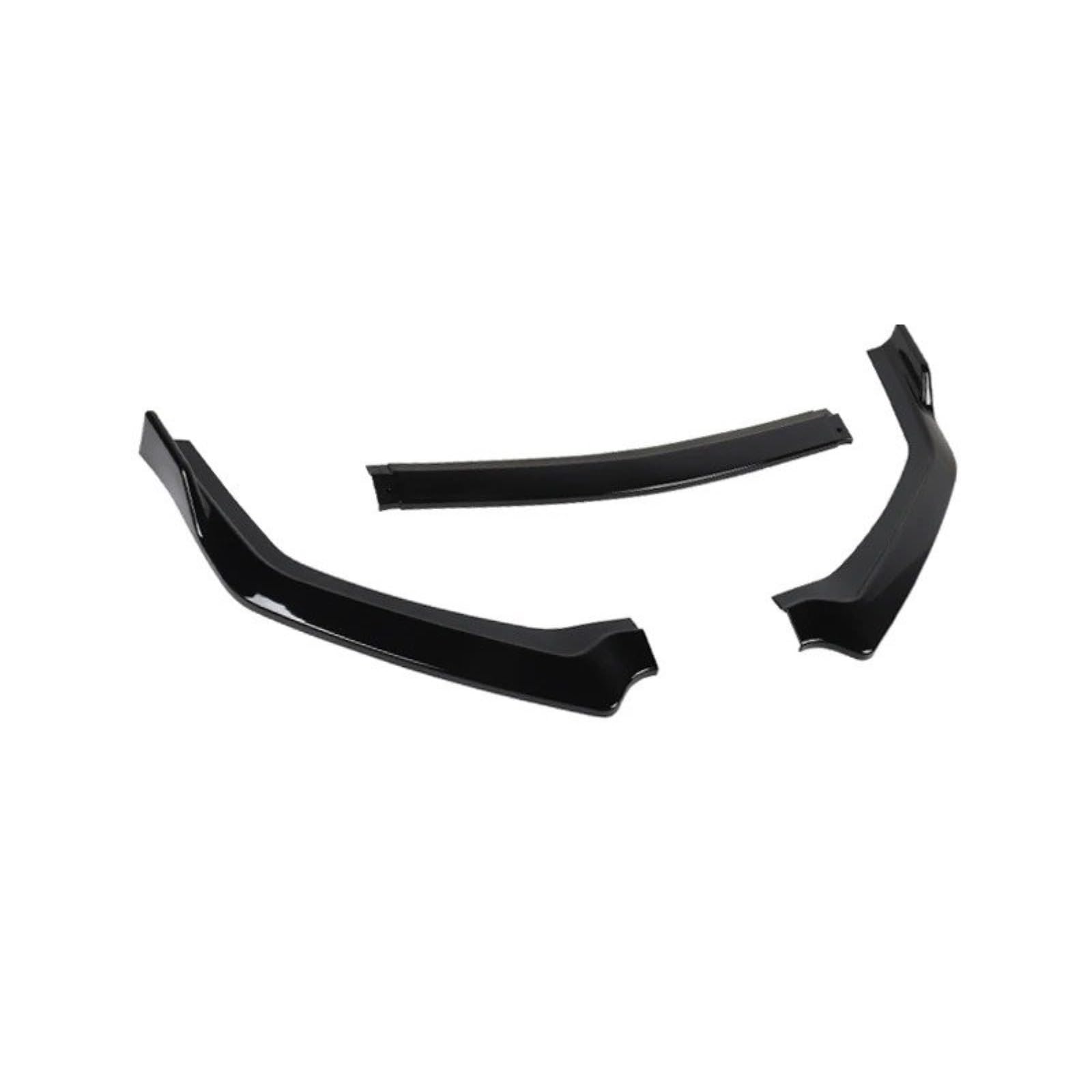 Auto Frontspoiler Lippe Für Ford Für Mustang Für S550 MK6 6. Generation 2015-2023 Carbonfaserdruck Frontstoßstange Lipgloss Schwarzer Kinnspoiler Vorne Spoilerlippe(2015-2017 Gloss Blak) von JMOLXURI