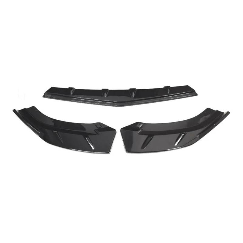 Auto Frontspoiler Lippe Für Geely Für Vorwort Für Xingrui 2021-2023 Splitter Frontschürze Spoiler Röcke Lippe Heckdiffusor Body Kit Nachrüstzubehör Vorne Spoilerlippe(Gloss Black) von JMOLXURI