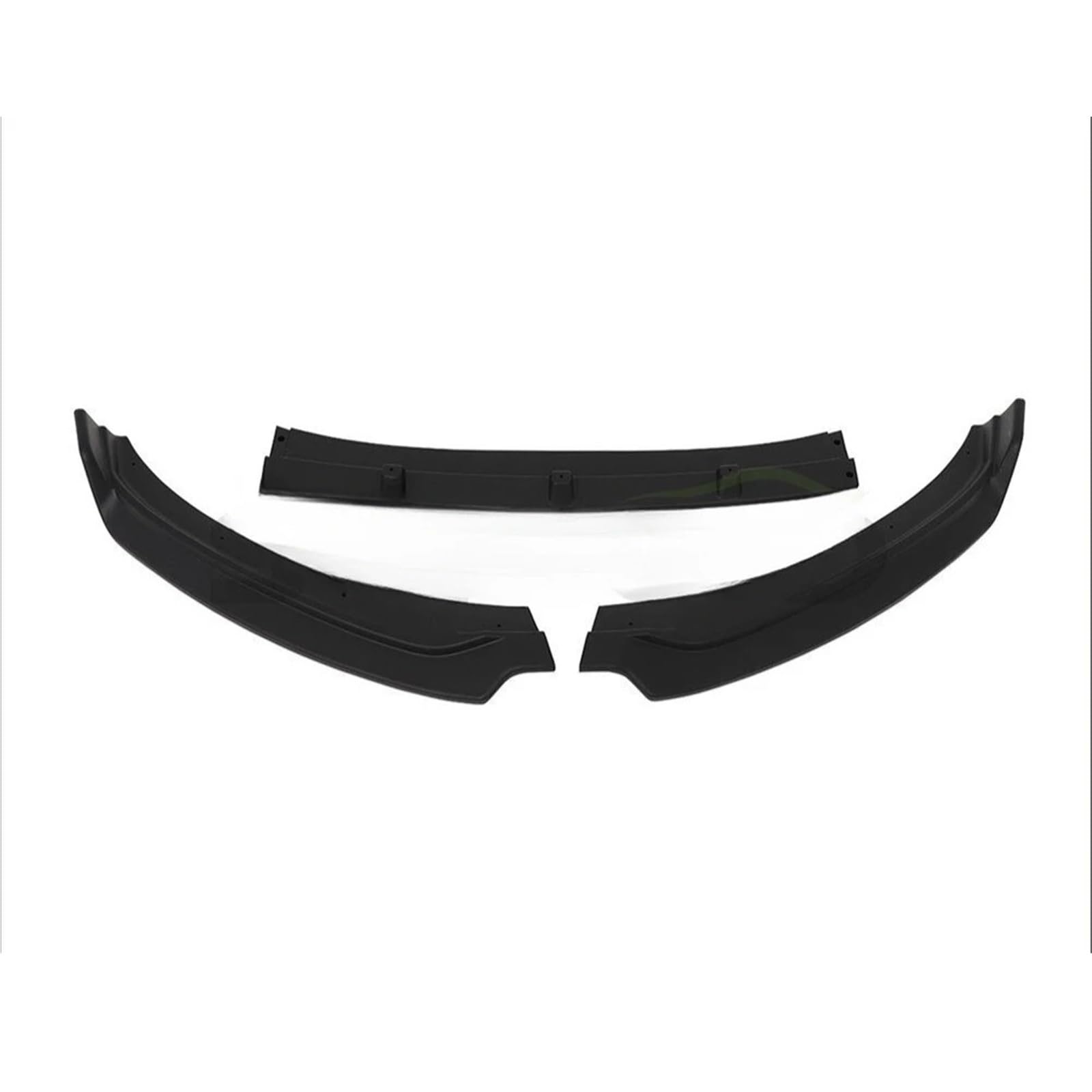 Auto Frontspoiler Lippe Für Hyundai Für Elantra 2016-2020 Frontstoßstange Untere Spoilerabdeckung Frontlippenblatt Splitter Auto Externes Ornament Zubehör Vorne Spoilerlippe(Glossy Black) von JMOLXURI
