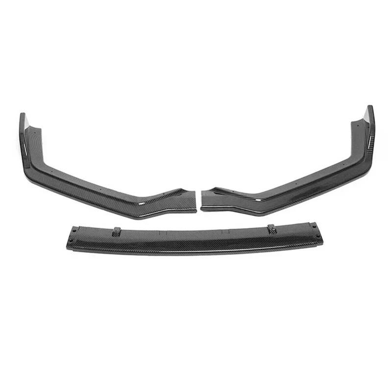 Auto Frontspoiler Lippe Für Infiniti Für Q50 2014-2021 Auto Front Stoßstange Lip Spoiler Diffusor Auto Body Kit Stoßstange Schutz Schutz Vorne Spoilerlippe(18-21 Sport Carbon) von JMOLXURI