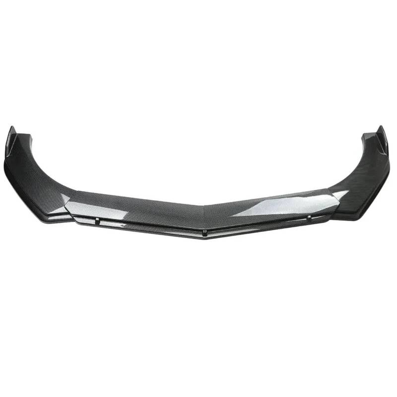Auto Frontspoiler Lippe Für Infiniti Für Q50 2014-2023 Carbon Fiber Front Bumper Lip Spoiler Splitter Kit Auto Zubehör Lip Spoiler Diffusor Außen Teile Vorne Spoilerlippe von JMOLXURI