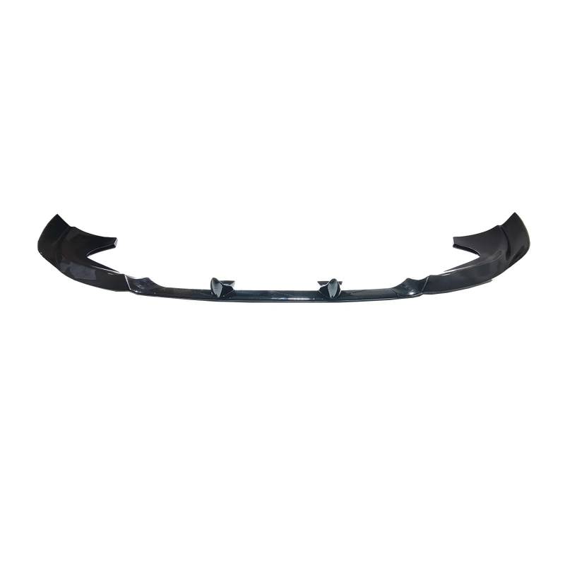Auto Frontspoiler Lippe Für Jeep Für Grand Für Cherokee Für SRT8 2012-2016 Für SRT 3 STÜCKE Auto Frontstoßstange Lip Splitter Spoiler Carbon Fiber Style Body Kit Vorne Spoilerlippe(Glossy Black) von JMOLXURI