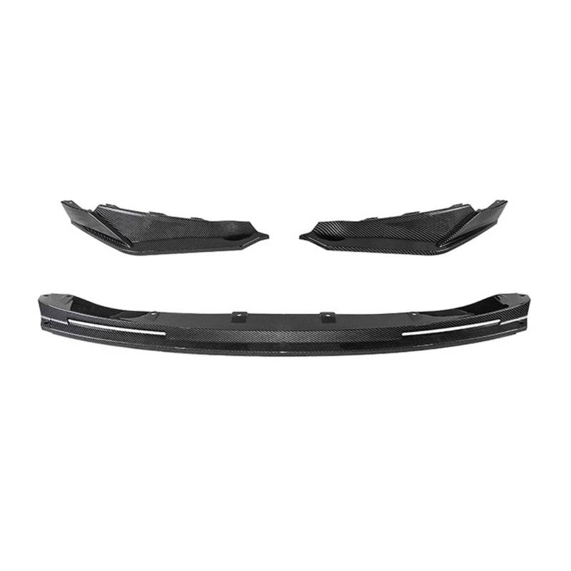 Auto Frontspoiler Lippe Für M3 Für G80 Für M4 G82 2021 2022 2023+ Frontstoßstange Lip Spoiler Diffusor Splitter Body Kit Schürzen Abdeckung Schutz Trim Glanz Schwarz Vorne Spoilerlippe(Carbon Look) von JMOLXURI