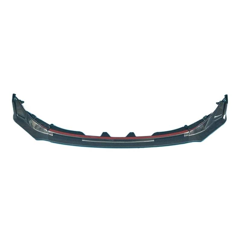 Auto Frontspoiler Lippe Für M3 G80 Für M4 G82 G83 Tuning 2021 Up 3 PCS V Stil Dry Carbon Fiber Material Front Stoßstange Lip Zierleisten Splitter Vorne Spoilerlippe von JMOLXURI