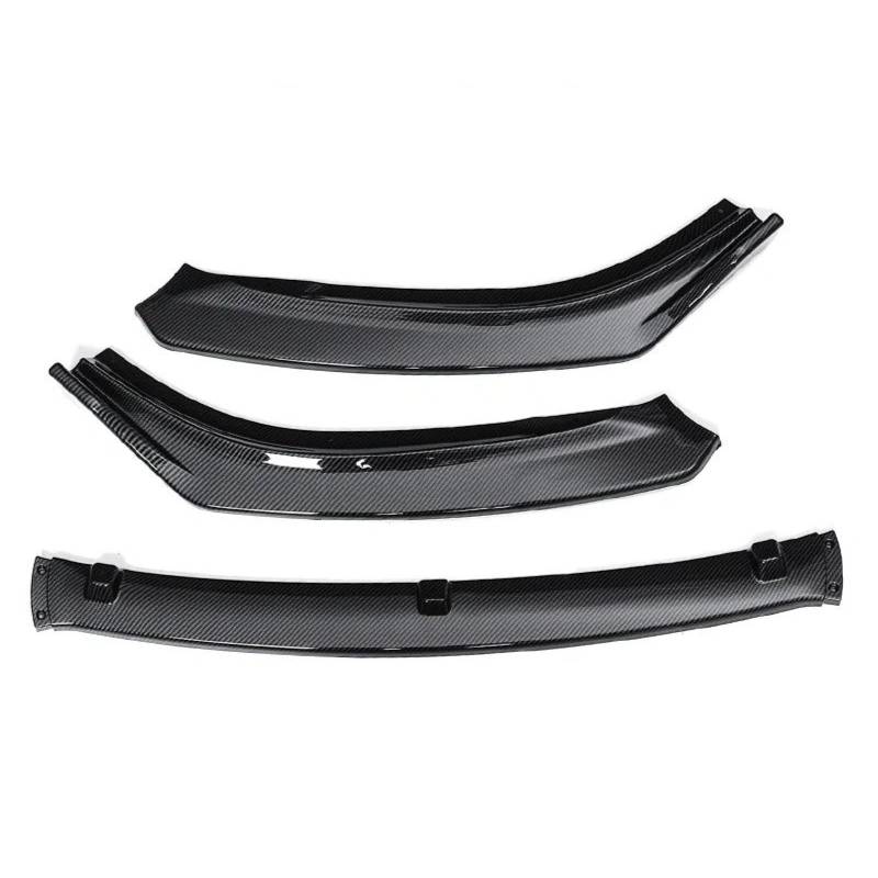 Auto Frontspoiler Lippe Für Mazda 6 Für Atenza 2014 2015 2016 2017 2018 3 Stücke Auto Vorderen Stoßfänger Diffusor Splitter Lip Body Kit Spoiler Lippe Abdeckung Trim Vorne Spoilerlippe(Carbon Look) von JMOLXURI