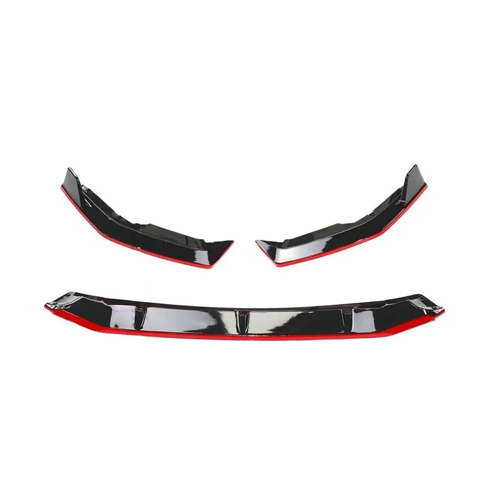 Auto Frontspoiler Lippe Für Nissan Für Sentra Für Sylphy 2020 2021 Frontstoßstange Lip Unteres Kinn Modifizierte Außenteildekoration Tuningzubehör Splitter Vorne Spoilerlippe(Red Line) von JMOLXURI