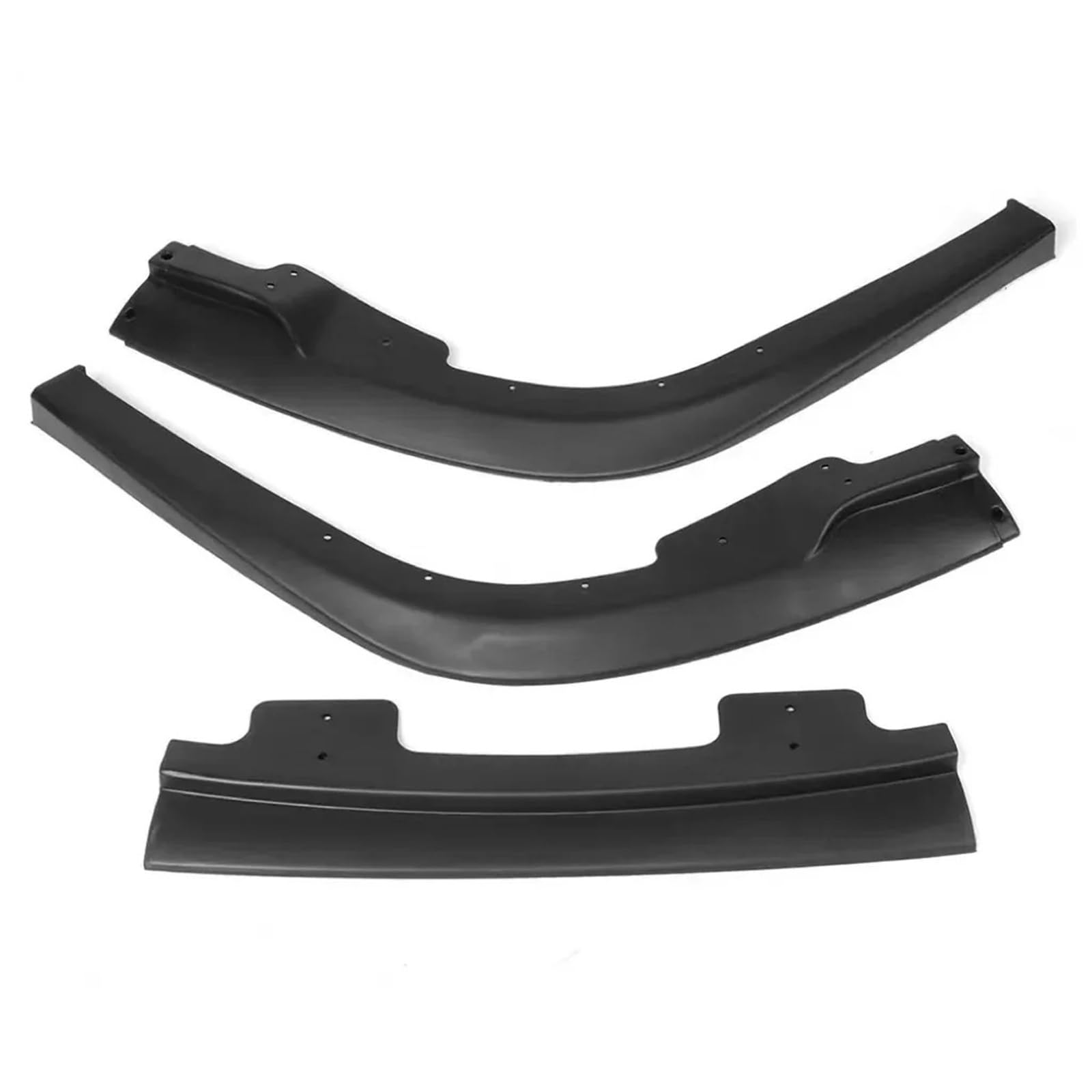 Auto Frontspoiler Lippe Für S204 Für Subaru Für Impreza Für WRX Für Sti S204 2006-2007 Auto Frontspoilerlippe Kinn Body Kits Splitter Frontspoilerlippe Vorne Spoilerlippe(Matte Black) von JMOLXURI