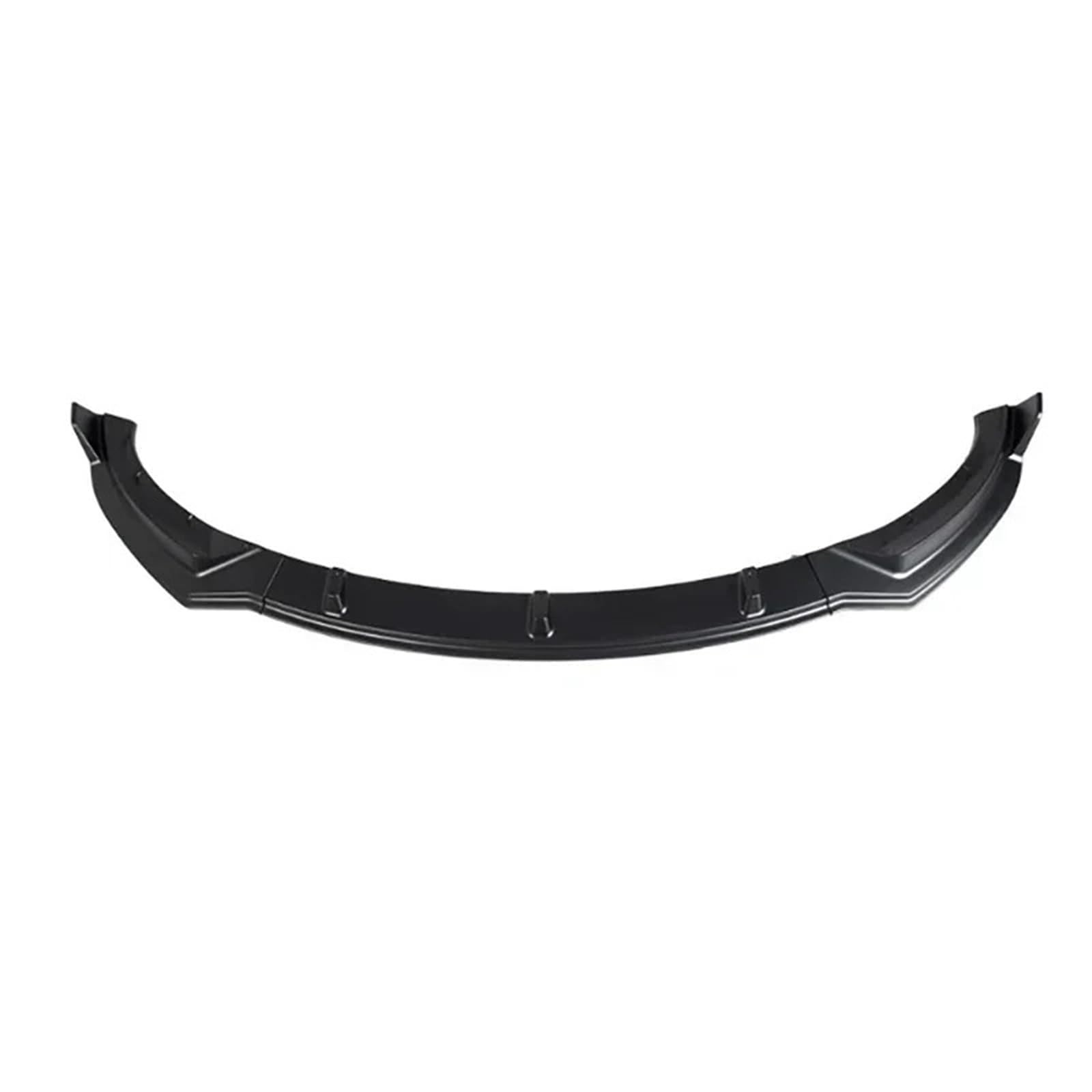 Auto Frontspoiler Lippe Für Tesla Für Model3 2017-2023 Auto Frontspoiler Lip Bumper Schutz Guard Spoiler Diffusor Vorne Spoilerlippe(Glossy Black) von JMOLXURI