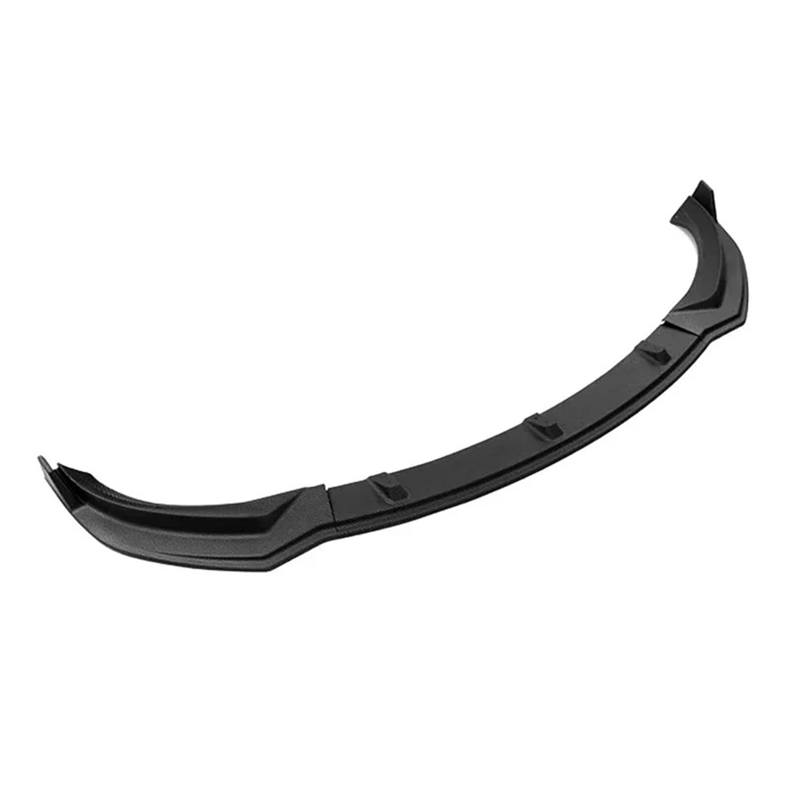 Auto Frontspoiler Lippe Für Tesla Für Model3 2017-2023 Auto Frontspoiler Lip Bumper Schutz Guard Spoiler Diffusor Vorne Spoilerlippe(Matte carbonfiber) von JMOLXURI