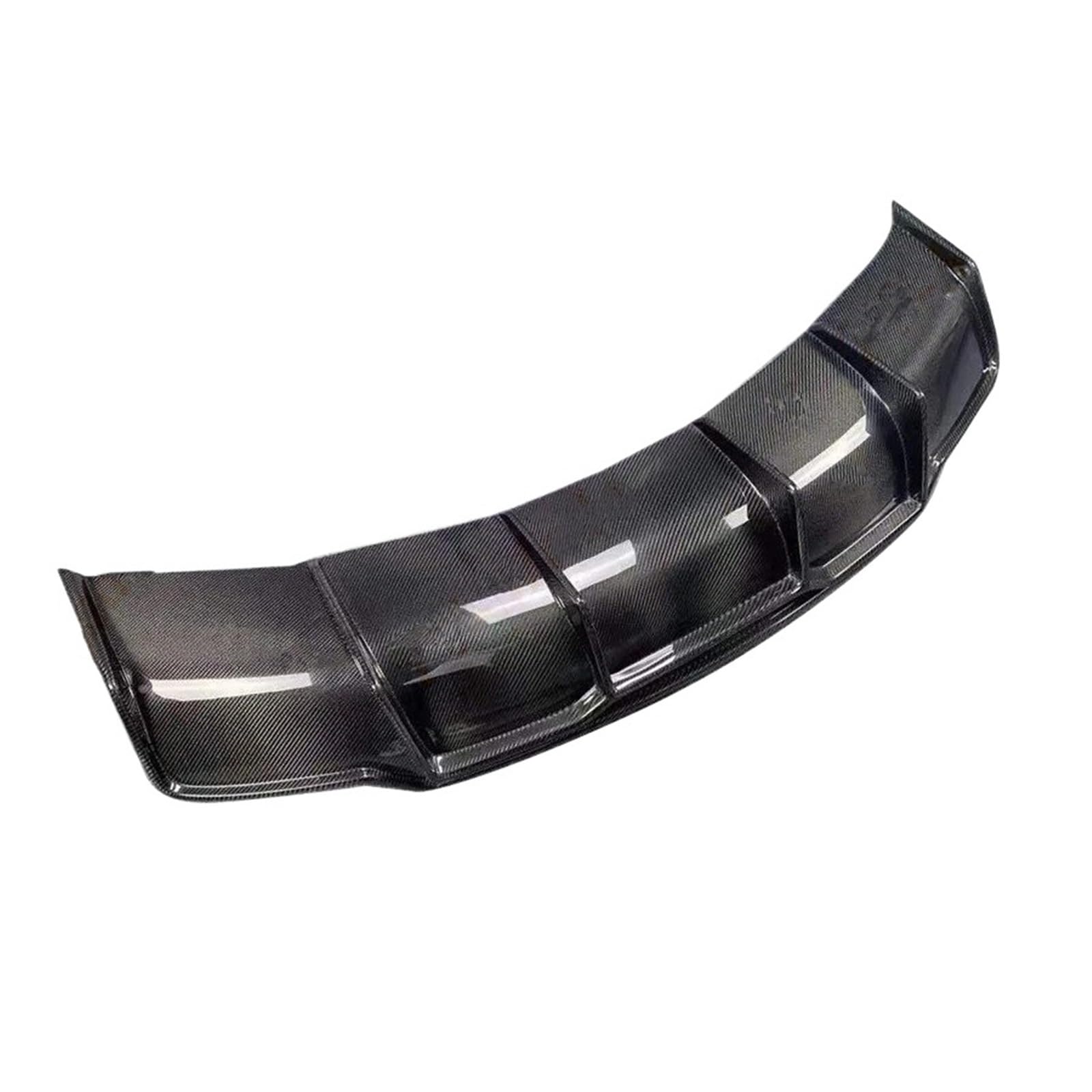 Auto Frontspoiler Lippe Für Tesla Für Modell 3 2016-2019 2020 2021Hecklippendiffusorschutz Auto Carbonfaser/Hellschwarz Heckstoßstangendiffusor Spoiler Kinn Vorne Spoilerlippe(Carbon Fiber) von JMOLXURI