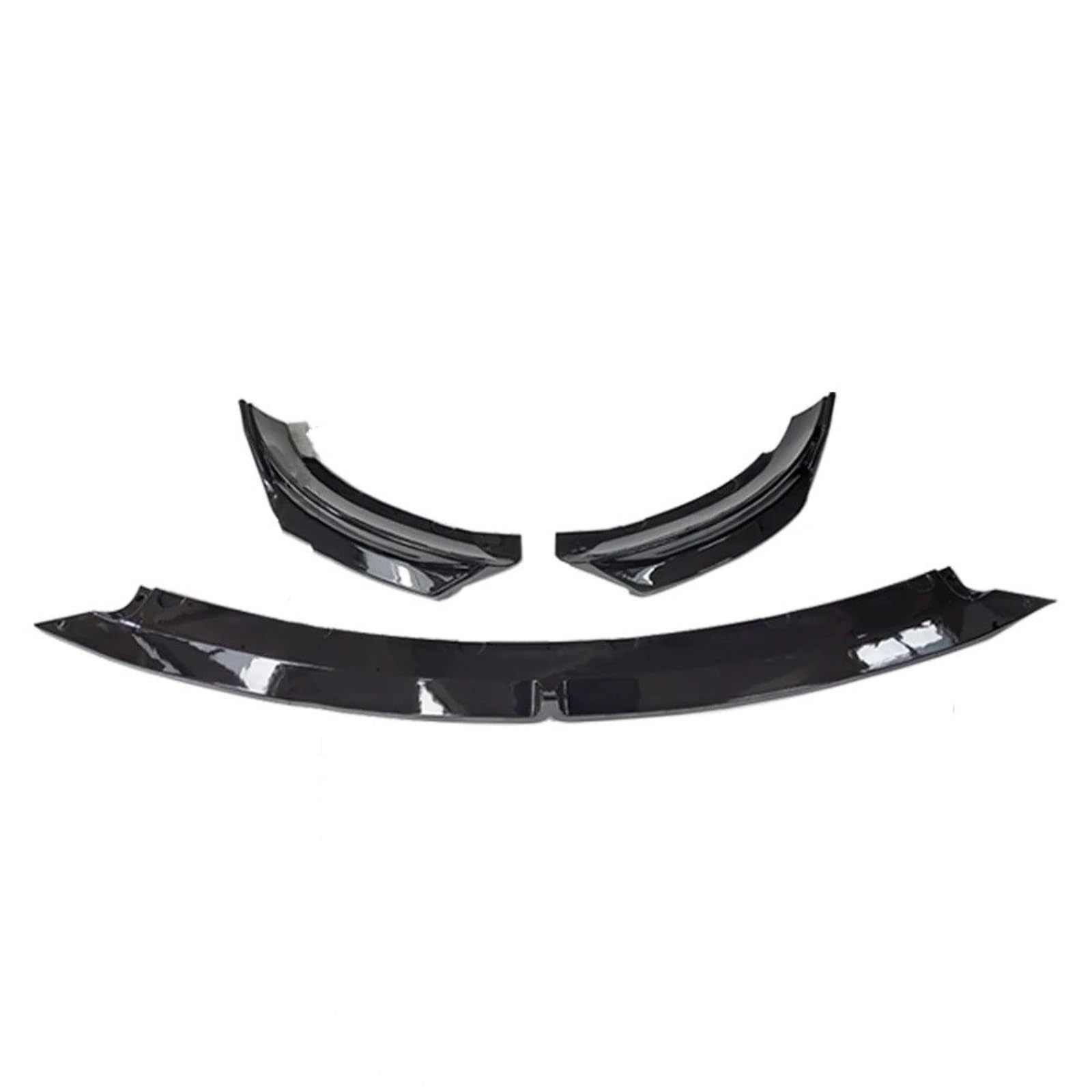 Auto Frontspoiler Lippe Für Tesla Für Modell 3 Y 2017+ 2019 2020 2021 2022 2023 Frontschürze Lippe Kinn Diffusor Body Kit Spoiler Deflektor Tuning Zubehör Vorne Spoilerlippe(3 Glossy Black) von JMOLXURI