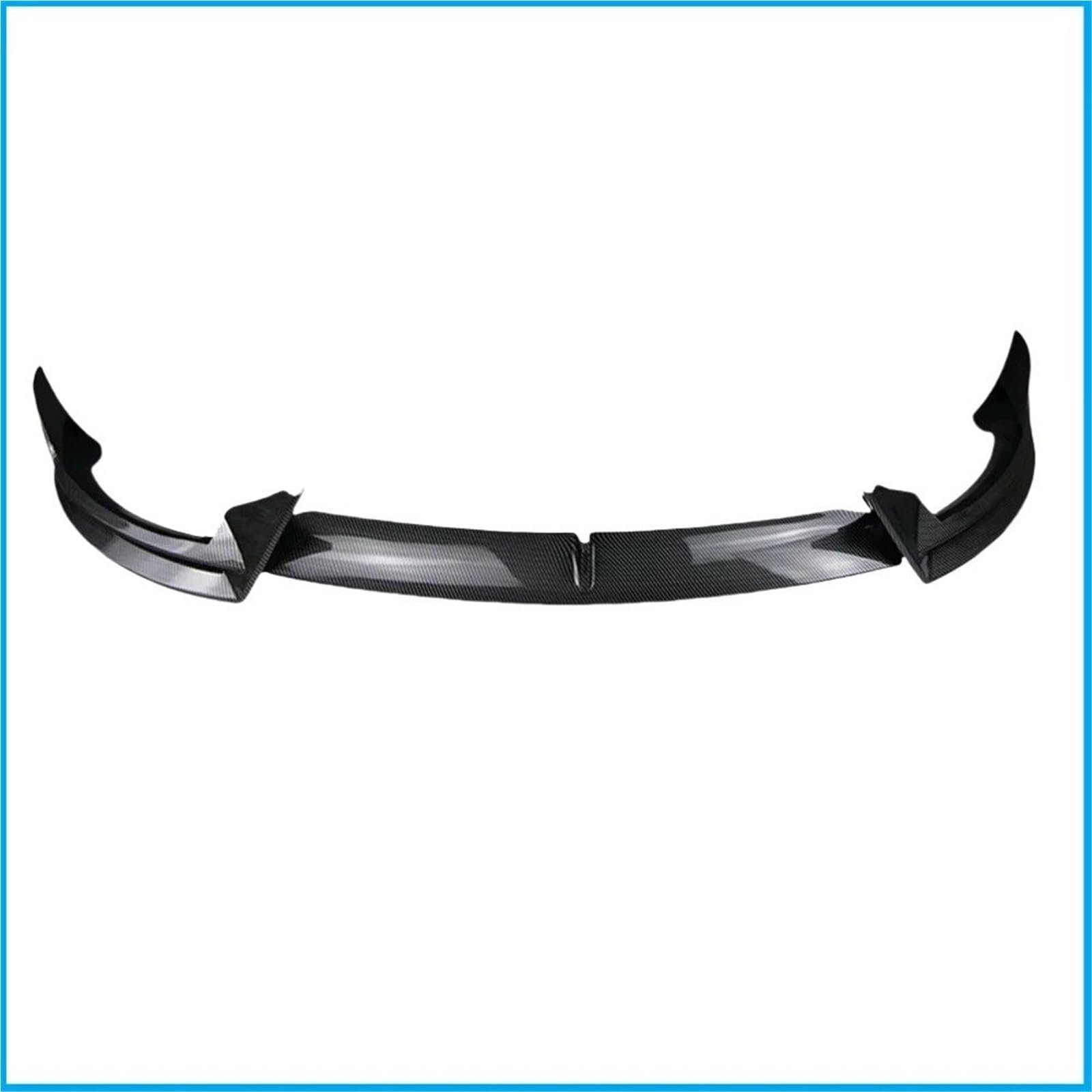Auto Frontspoiler Lippe Für Tesla Für Modell 3 Y 2017-2024 Frontstoßstangenlippe Frontschaufelsatz Kompatibler Limousinenkörperspoilersplittersatz Zubehör Vorne Spoilerlippe(M*3 Glossy Carbon) von JMOLXURI
