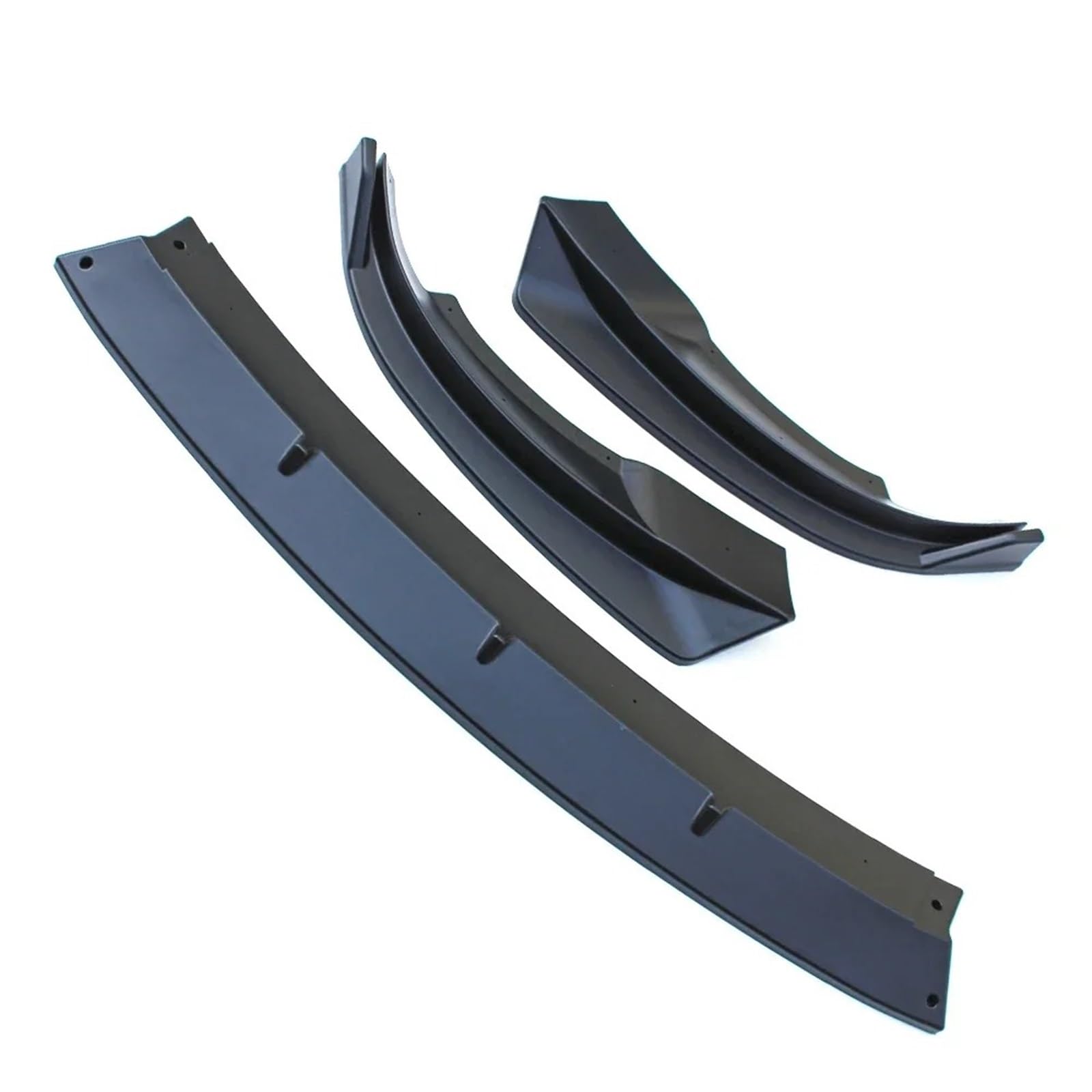 Auto Frontspoiler Lippe Für Tesla Für Modell Y 2018 2019 2020 2021 2022 2023 2024 Front Lip Splitter Kinn Diffusor BodyKits Spoiler Deflektor Tuning Vorne Spoilerlippe(Matte Black) von JMOLXURI