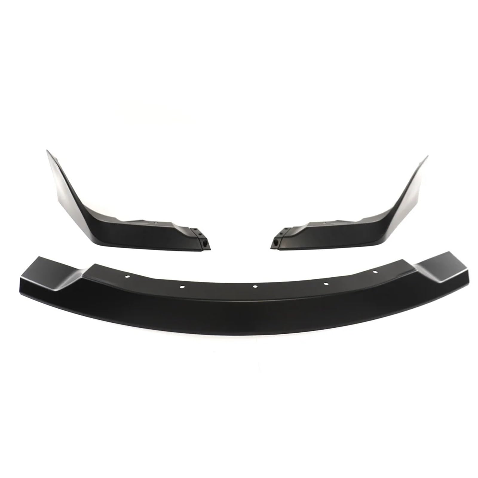 Auto Frontspoiler Lippe Für Toyota Für Supra A90 A91 2020-2024 AG Stil Frontschürze Lip Spoiler Splitter 3PCS Body Kit Autos Zubehör Glänzend Schwarz Vorne Spoilerlippe(Glossy Black) von JMOLXURI