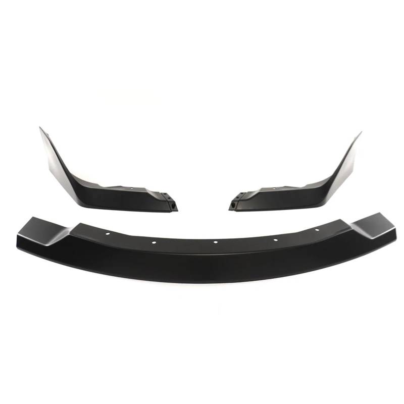 Auto Frontspoiler Lippe Für Toyota Für Supra A90 A91 2020-2024 AG Stil Frontschürze Lip Spoiler Splitter 3PCS Body Kit Autos Zubehör Glänzend Schwarz Vorne Spoilerlippe(Glossy Black) von JMOLXURI