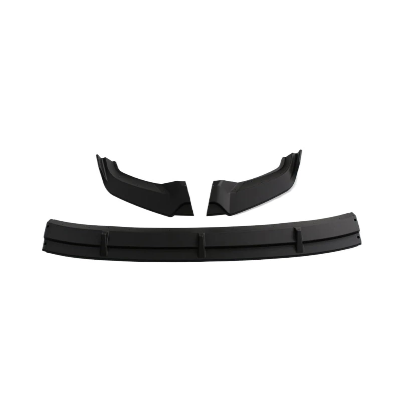 Auto Frontspoiler Lippe Für VW Für Tiguan L 2017-2020 Auto Frontspoiler Spoiler Frontschaufel Lip Splitter Diffusor PP Schützen Body Kit Außendekoration Vorne Spoilerlippe(Matte Black) von JMOLXURI
