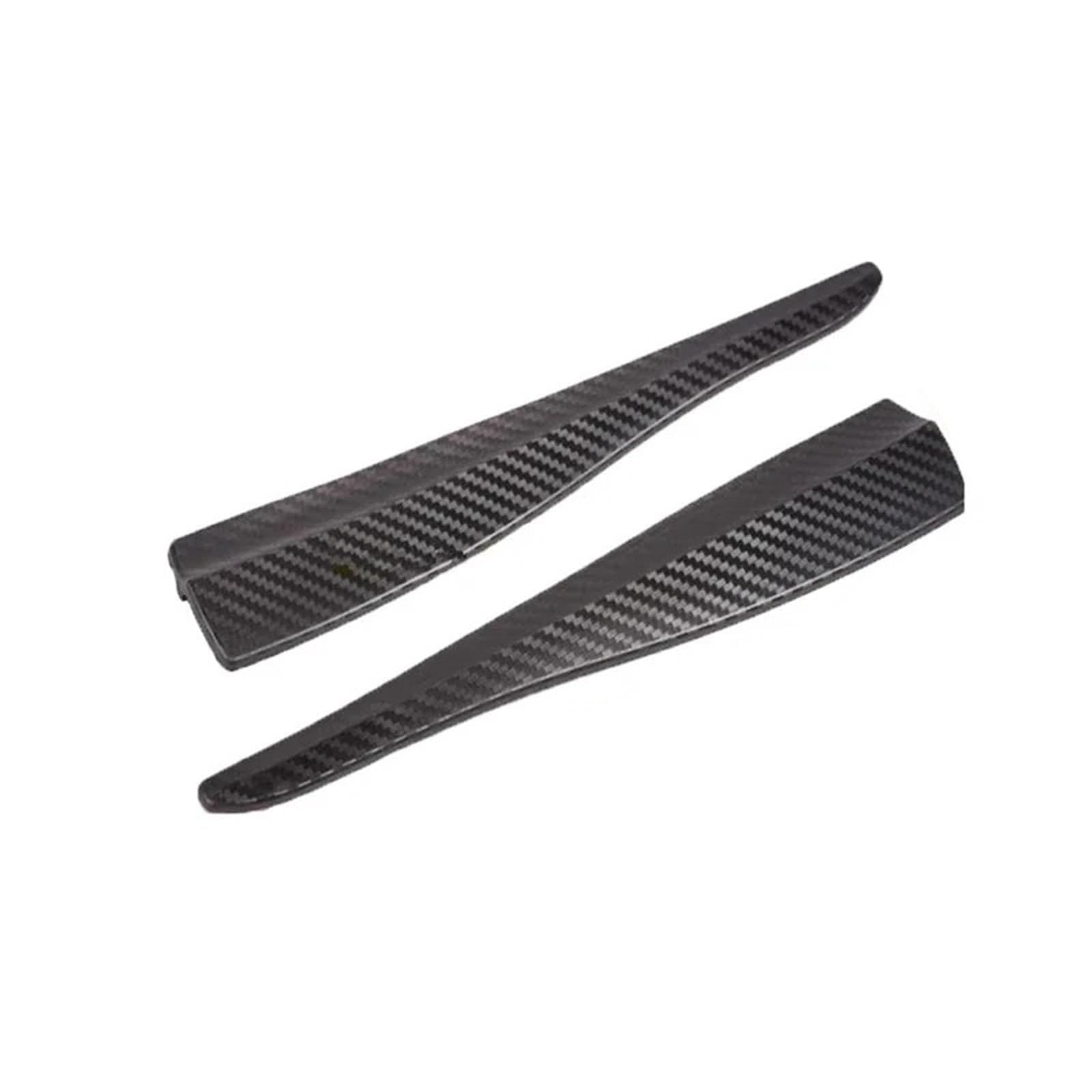 Auto Frontspoiler Lippe Stoßstangenleiste Vorne Und Hinten Lippe Kratzschutz Kohlefaser Stoßstangenleiste Seitenschweller Spoiler Diffusor Karosserieschutz Vorne Spoilerlippe(L) von JMOLXURI