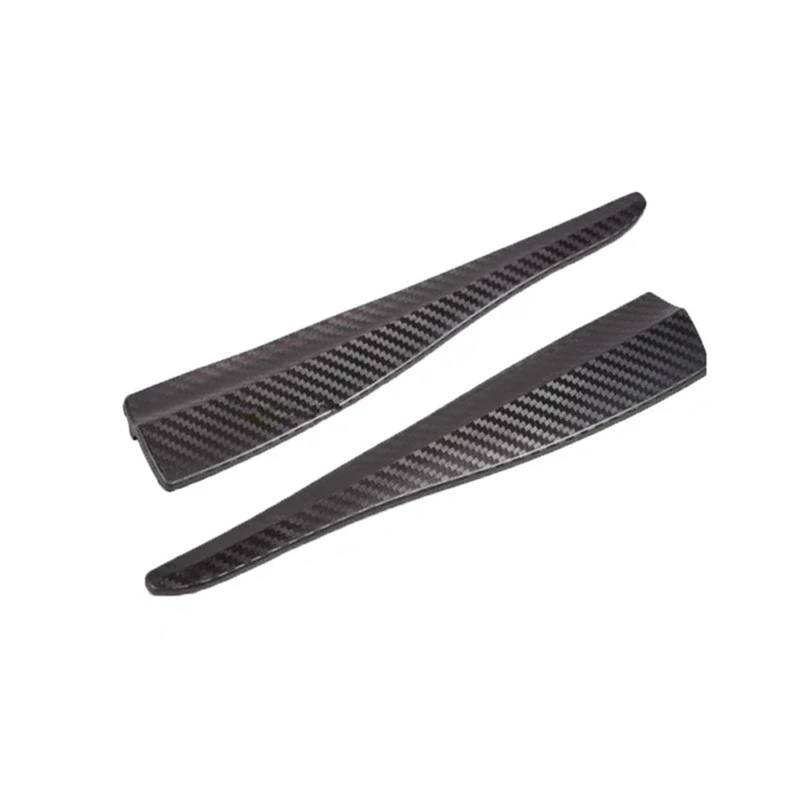 Auto Frontspoiler Lippe Stoßstangenleiste Vorne Und Hinten Lippe Kratzschutz Kohlefaser Stoßstangenleiste Seitenschweller Spoiler Diffusor Karosserieschutz Vorne Spoilerlippe(S) von JMOLXURI