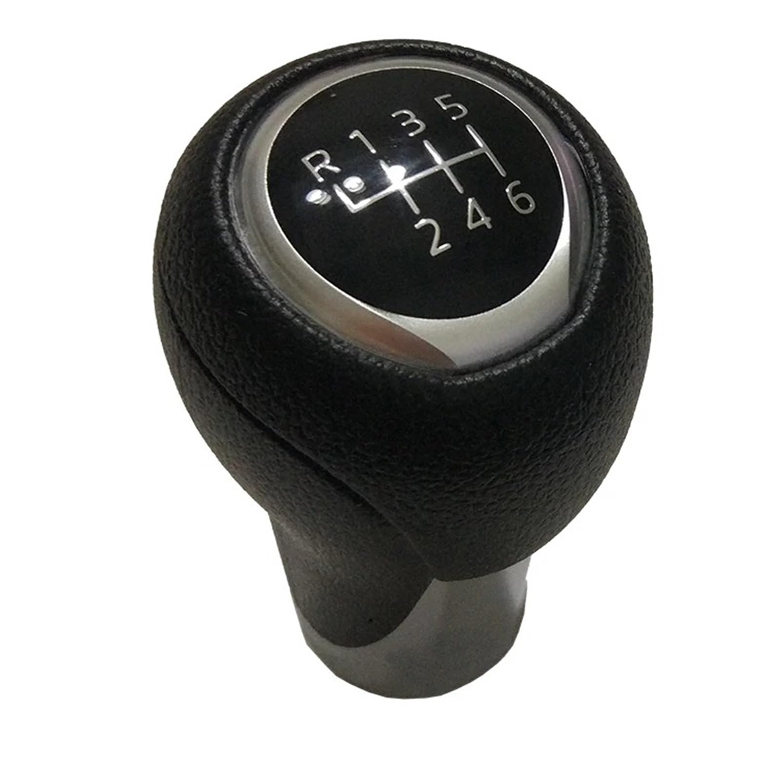 Auto Schalthebel Schaltkopf Für Mazda 6 3 5 Für Cx-5 Leder Manuelle 6 Geschwindigkeit Schaltknauf Getriebe Kopf Schaltknauf(Elastic Plastic) von JMOLXURI