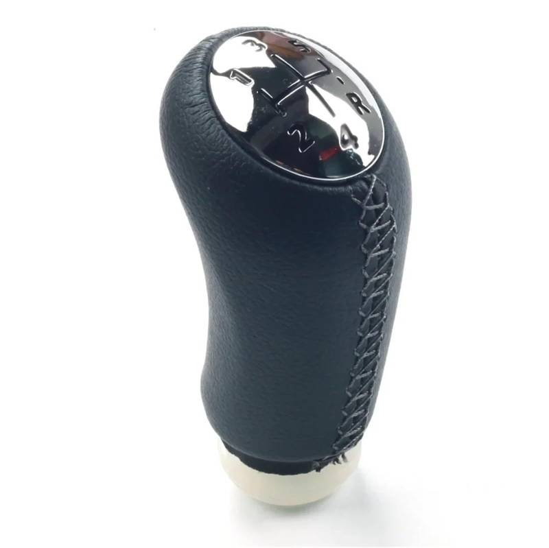 Auto Schalthebel Schaltkopf Für Megane II 2002-2009 5 Gang Schaltknauf Stick Kopf Auto Schalthebel Griff Universal Schaltknauf(Bright) von JMOLXURI