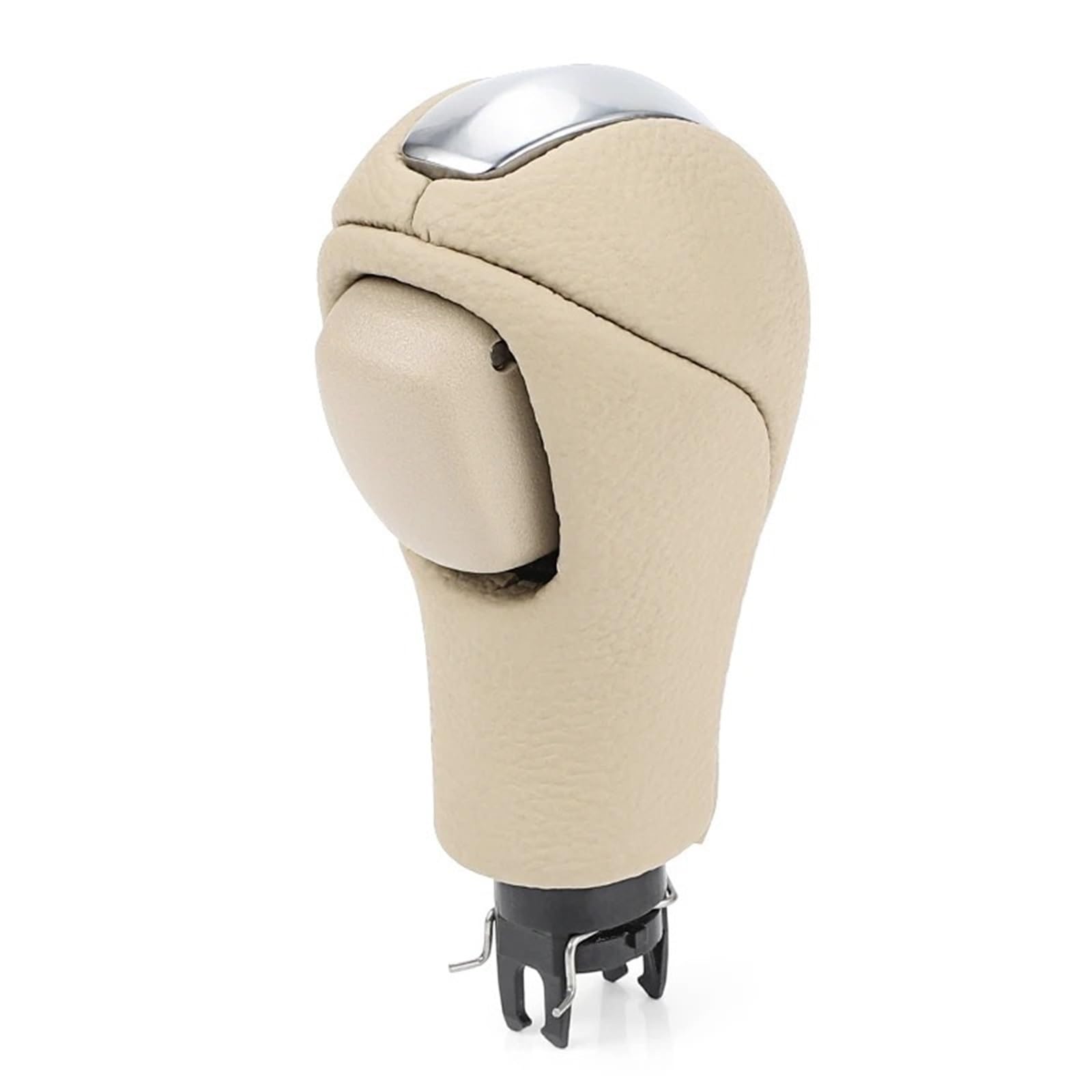 Auto Schalthebel Schaltkopf Für Nissan Für Patrol Für Y62 2010-2016 Schwarz Beige Automatische Schaltknauf Schaltknauf(Beige) von JMOLXURI