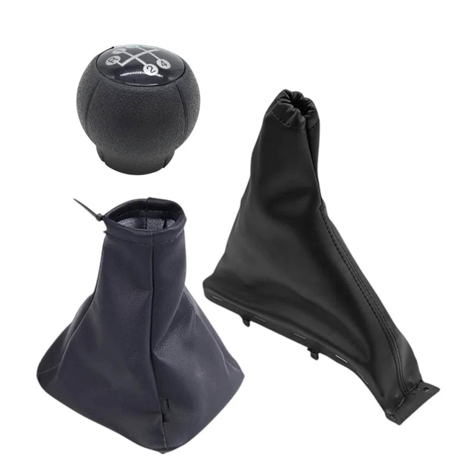 Auto Schalthebel Schaltkopf Für Opel Für Astra F 1991-1998 Schaltknauf Auto Parkplatz Handbremse Abdeckung Fall Hebel Shifter Stift Schaltknauf(3Pcs) von JMOLXURI