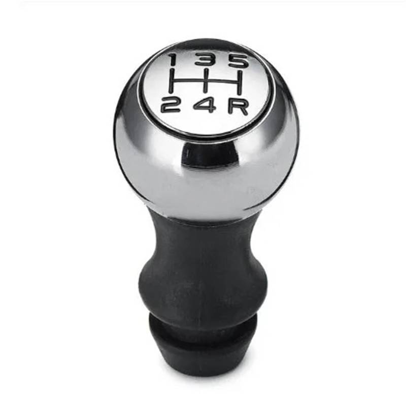 Auto Schalthebel Schaltkopf Für Peugeot 106 206 306 406 107 207 5 Geschwindigkeit Auto Schaltknauf Hebel Shifter Griff Stick Schaltknauf(Black Number Black) von JMOLXURI