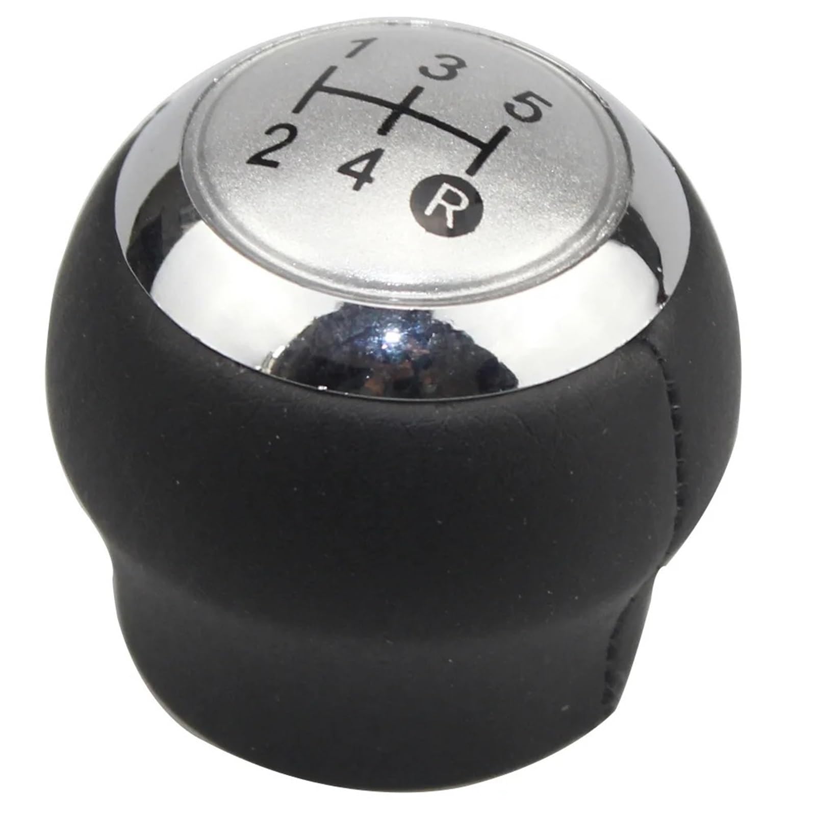 Auto Schalthebel Schaltkopf Für Toyota Für Corolla Für Verso II 2007-2013 5/6 Geschwindigkeit Schaltknauf Hebel Schalthebel Gamasche Boot Handbremse Boot Abdeckung Schaltknauf(Silver Cap 5 Speed) von JMOLXURI