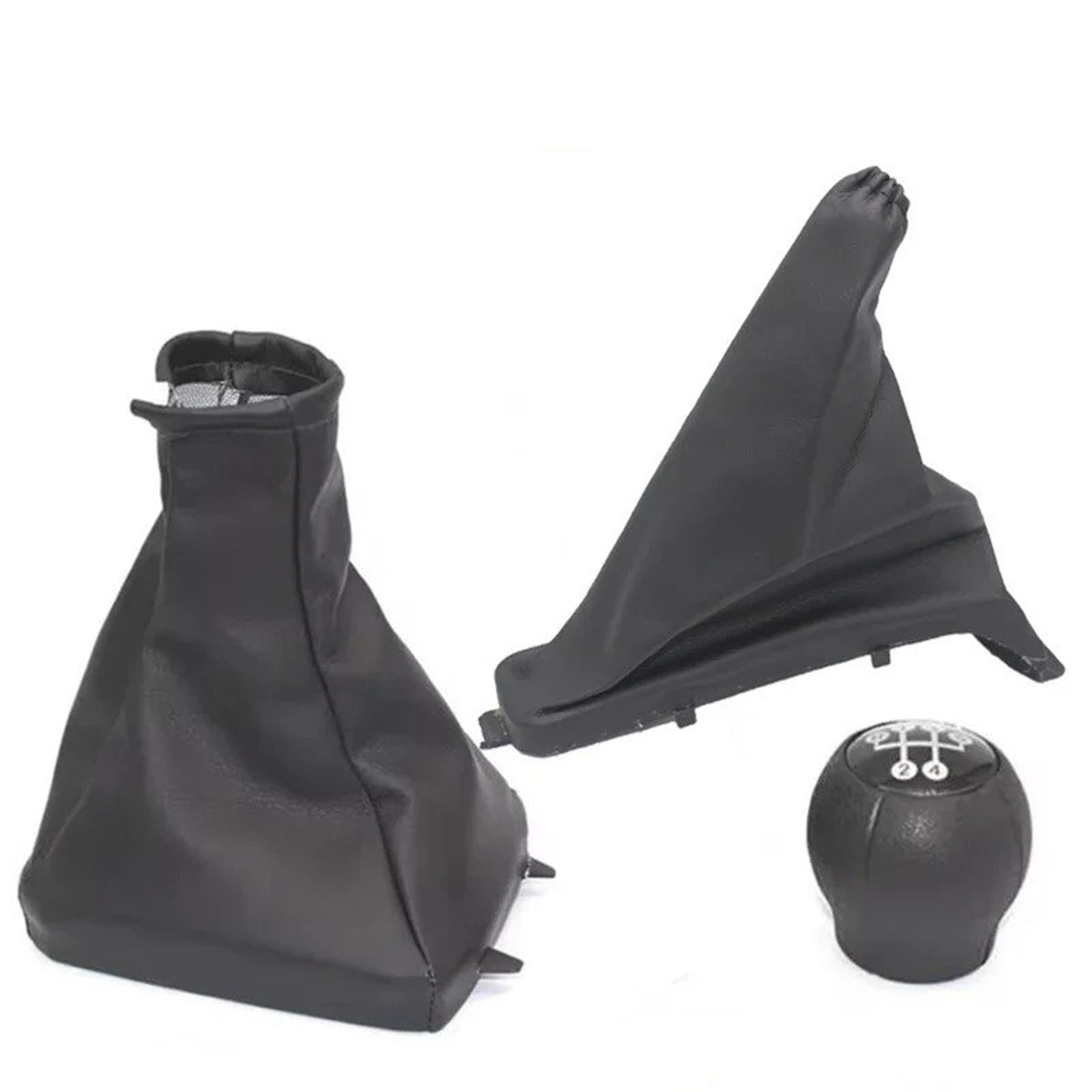 Auto Schalthebel Schaltkopf Für Vauxhall Für Opel Für Astra II G Schaltknauf Stick Hebel Shifter Gamasche Boot Fall Handbremse Griffe Abdeckung Schaltknauf(3Pcs Set) von JMOLXURI
