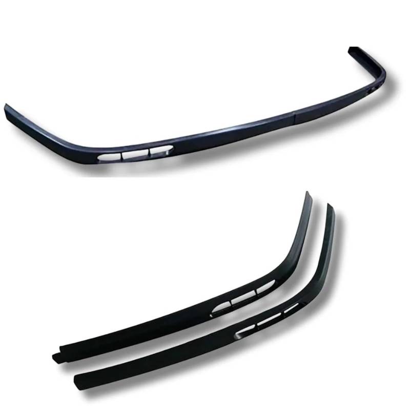 Frontspoiler Für Laguna 2 Stück Frontstoßstange Lip Body Kit Spoiler Splitter Diffusor ABS Kunststoff Professionelle Tuning-Teile Vordere Stoßstange Unten(Model 1) von JMOLXURI