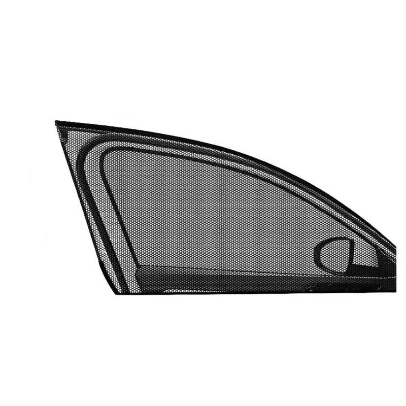 Sonnenblende Auto 2 Stücke Auto Fenster Bildschirm Tür Abdeckungen Vorne/Hinten Seite Fenster UV Sonnenschein Abdeckung Schatten Mesh Auto Moskito Net Baby Kind Camping Auto Frontscheibe Sonnenschutz( von JMOLXURI