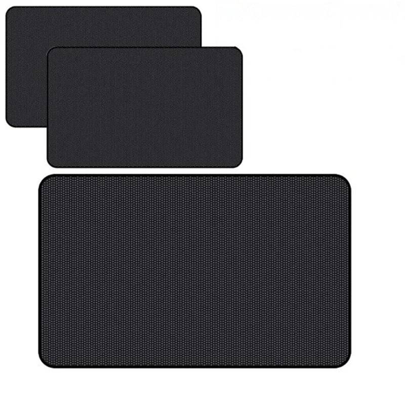 Sonnenblende Auto 5D Mesh-Sonnenschutz Starke Magnetische Automatische Wärmedämmung Magnetische Adsorptionsart Sonnenschutzabdeckung Verdunkelungsvorhang Auto Frontscheibe Sonnenschutz(2xStandard back von JMOLXURI