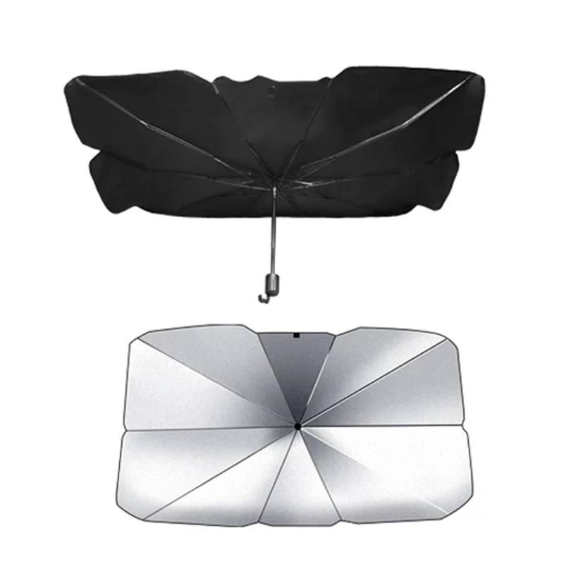Sonnenblende Auto Auto-Innenraum Auto-Sonnenschirm Auto-Windschutzscheiben-Abdeckung UV-Schutz Sonnenschutz Frontscheibe Innenschutz Taschenschirm Auto Frontscheibe Sonnenschutz(Small) von JMOLXURI