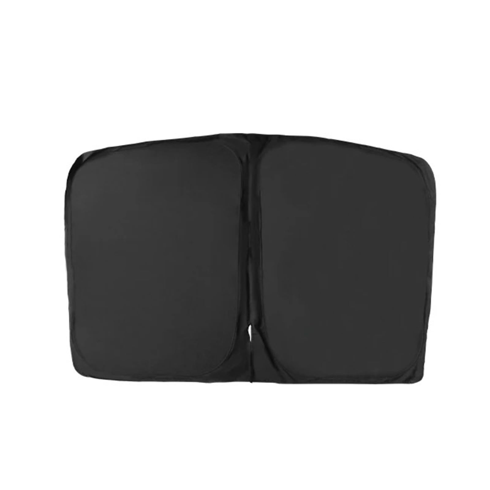 Sonnenblende Auto Für BYD Für Atto 3 2022 2023 2024 LHD RHD Auto Magnetischer Fenstersonnenschutz Frontscheibenrahmen Vorhang Innenzubehör Auto Frontscheibe Sonnenschutz(Front Windshield BK) von JMOLXURI