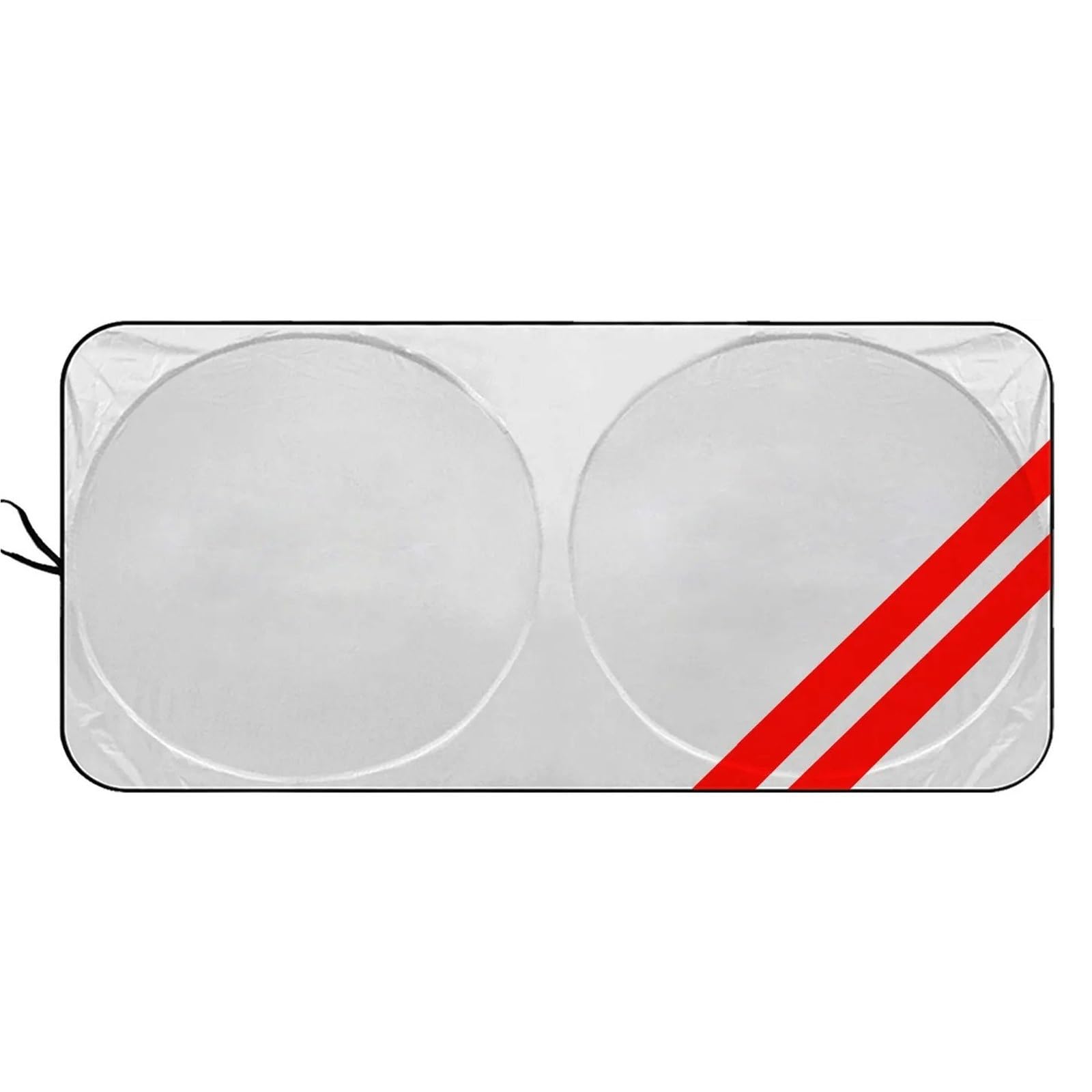 Sonnenblende Auto Für Dodge Für Avenger 1995-2014 Für Dodge Für Caliber 2007-2012 Auto Frontscheibe Sonnenschutz Abdeckung Auto Zubehör Auto Frontscheibe Sonnenschutz(Silver Base) von JMOLXURI