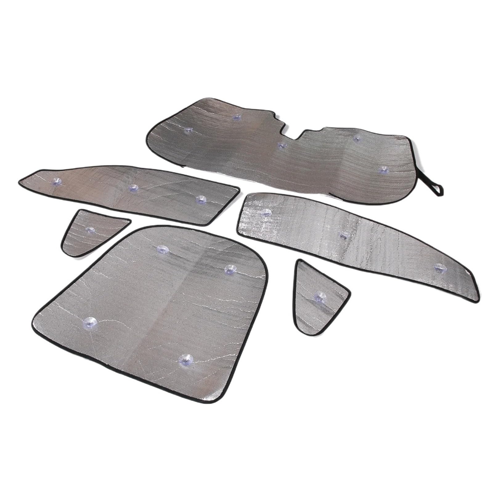 Sonnenblende Auto Für Jaguar Für F-Type 2013-2022 Windschutzscheibe Privatsphäre Sonnenschirm Volle Fenster Sonnenschutz Auto Innen Zubehör Sommer Auto Frontscheibe Sonnenschutz(6pcs All Window) von JMOLXURI
