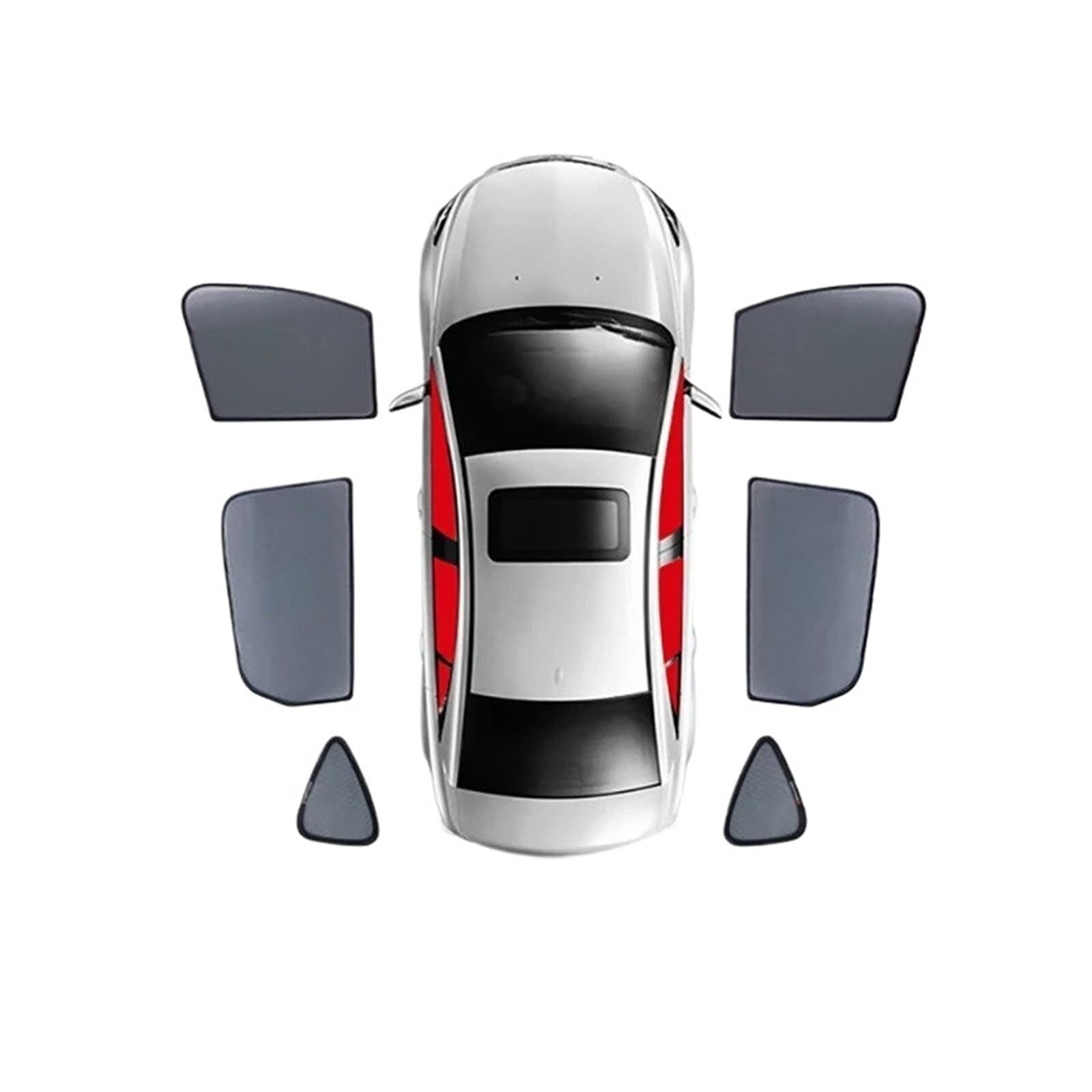 Sonnenblende Auto Für Subaru Für Outback Für BT 2021 2022 2023 Magnetischer Auto-Sonnenschutzschild Frontscheibenrahmen Vorhang Sonnenschutz Hintere Seitenscheibe Auto Frontscheibe Sonnenschutz(6PCS) Sonnenblende Auto Für Subaru Für Outback Für BT 2021 2022 2023 Magnetischer Auto-Sonnenschutzschild Frontscheibenrahmen Vorhang Sonnenschutz Hintere Seitenscheibe Auto Frontscheibe Sonnenschutz(6PCS) von JMOLXURI
