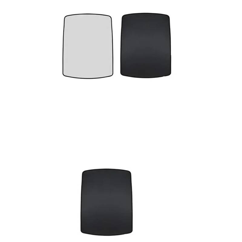 Sonnenblende Auto Für Taycan Auto Faltbare Frontscheibe Glas Dach Schiebedach Dachfenster Sonnenschirm Fenster Schatten Schiebedach Mesh Net Auto Frontscheibe Sonnenschutz(2 Layer Sunroof) von JMOLXURI
