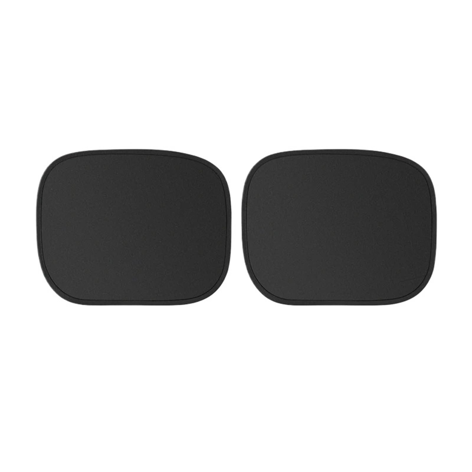 Sonnenblende Auto Seitenfenster-Sonnenschutz Autos Elektrostatische Vorhänge Blendfreie Auto-Sonnenschutzabdeckung Baby UV-Blockierung Auto Frontscheibe Sonnenschutz(Rear 2pcs) von JMOLXURI