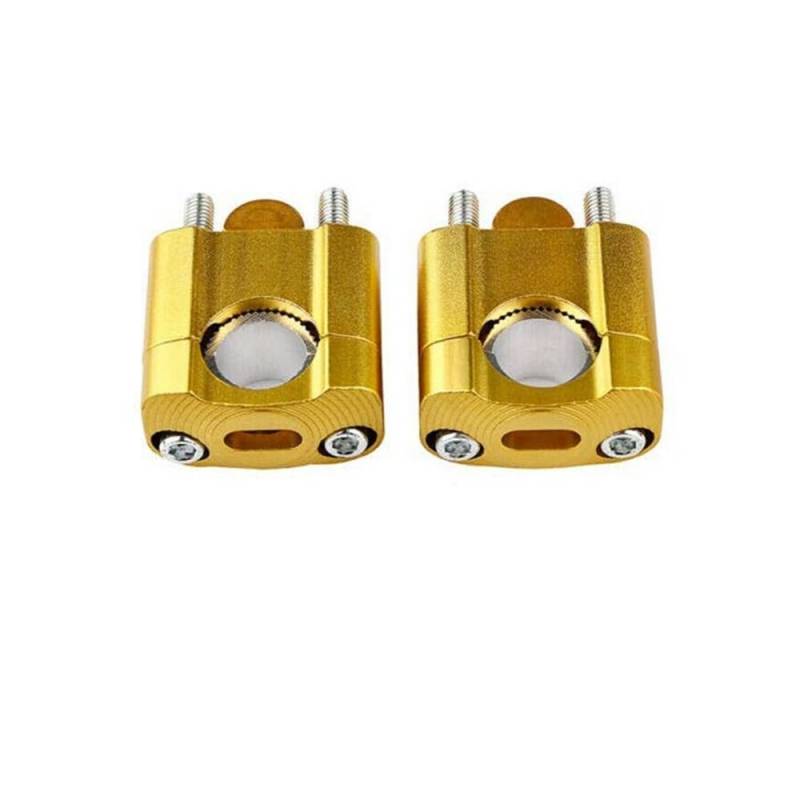 Lenker Riser Klemmen 22mm 7/8 "Motorrad Lenker Riser Bar Montieren Griff Clamp Universal Für R1200GS Für MT07 MT09 von JMORCO