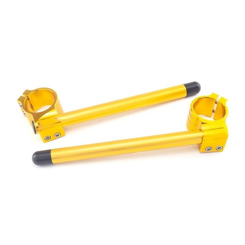 Lenker Riser Klemmen Für ZX6R ZX 6R ZX-6R 1995-2008 Clip On Ons Lenker 41/46/50/51mm Einstellbare Riser Griff bar Clip-On von JMORCO