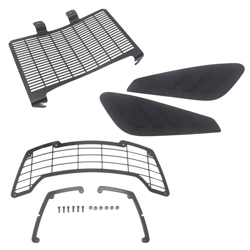 Motorrad Kühlerschutz Motorrad Kühlergrill Scheinwerfer Schutz Schutz Abdeckung Tank Pads Für P&an Am&Erica 1250 S PA1250 S 1250 2023 2022 2021 von JMORCO
