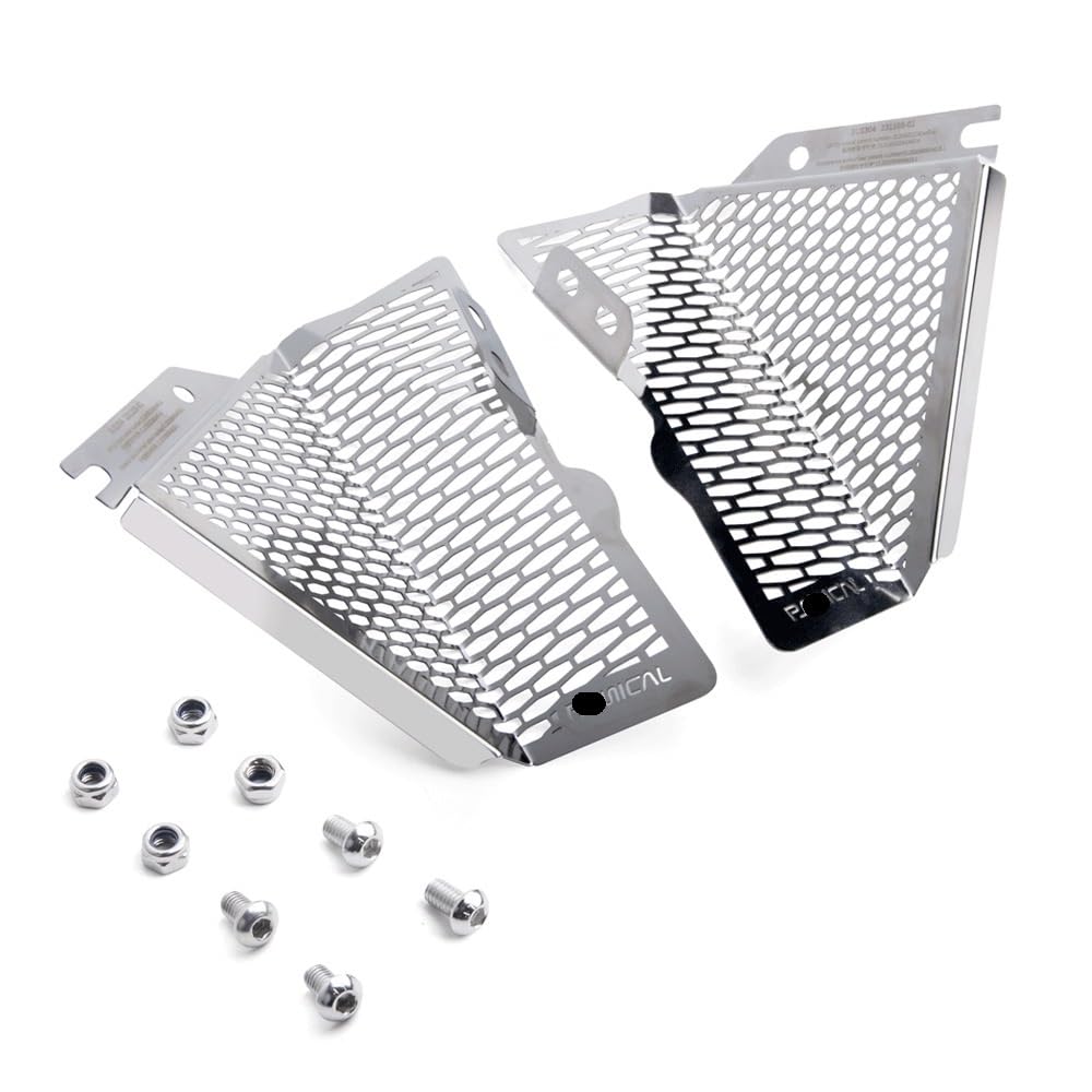 Motorrad Kühlerschutz Zubehör Edelstahl Für Go&ldWing GL1800 F6B 2018-2023 Motorrad Kühlergrill Wache Abdeckung Wasser Tank Net von JMORCO