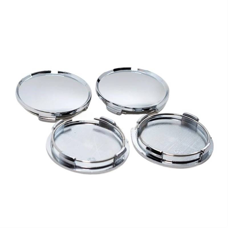 Spurverbreiterung Räder 4 Stücke 63mm Silbrig Universal Fahrzeug Auto Kappen Abdeckung Reifen Reifen Felge Radkappe Spurverbreiterungen Accesorios für Automóvil von JMORCO