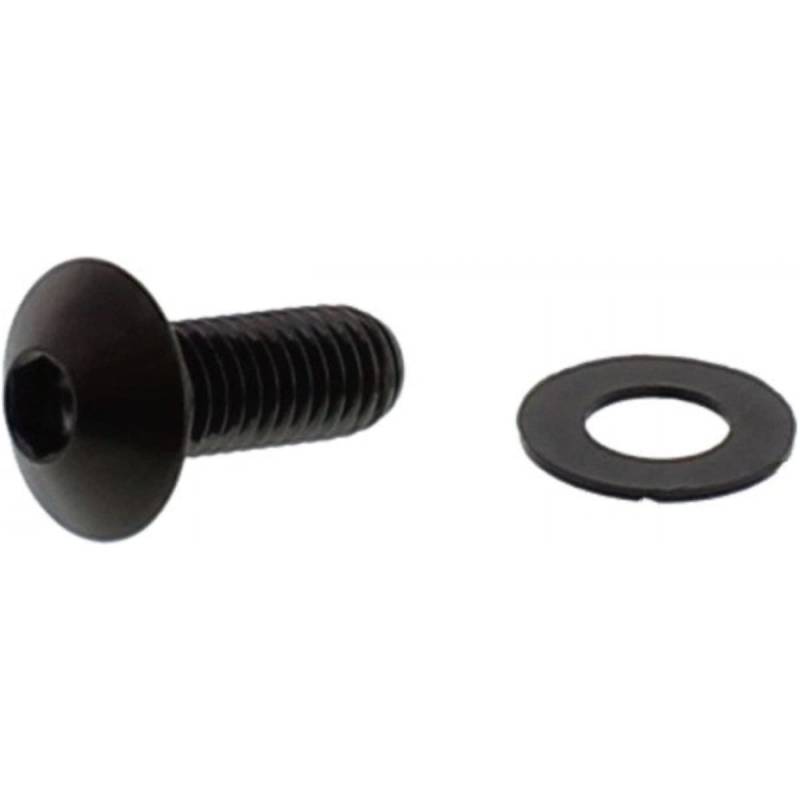 Linsenschraube Pro Bolt M8 x 1,25 20 mm Edelstahl A4 schwarz von JMP