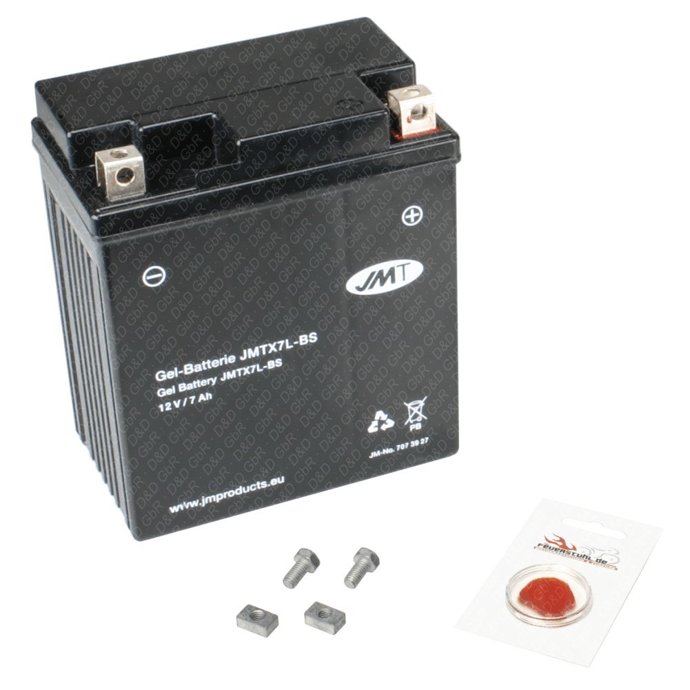 Gel-Batterie für Vespa Primavera 125 3V, 2014 (Typ M81100), wartungsfrei, inkl. Pfand €7,50 von Unbekannt