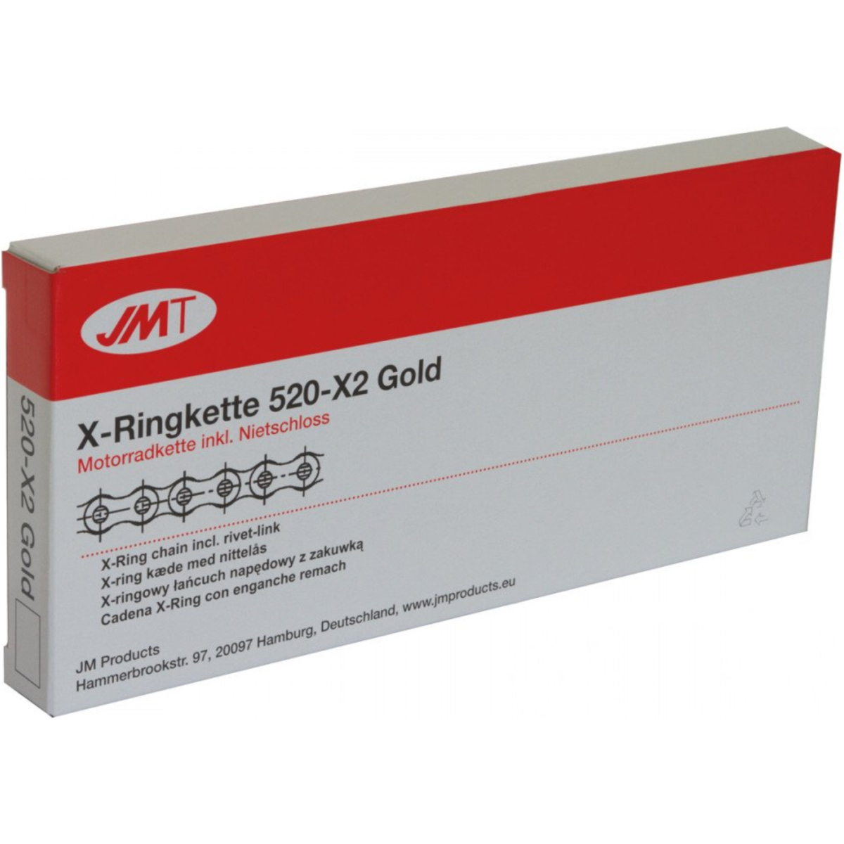Jmt 520-x2x102l go-clfz motorradkette antriebskette x-ringkette offen m niet 520x2x102lgoclfz Jmt 520-x2x102l go-clfz motorradkette antriebskette x-ringkette offen m niet 520x2x102lgoclfz von JMT