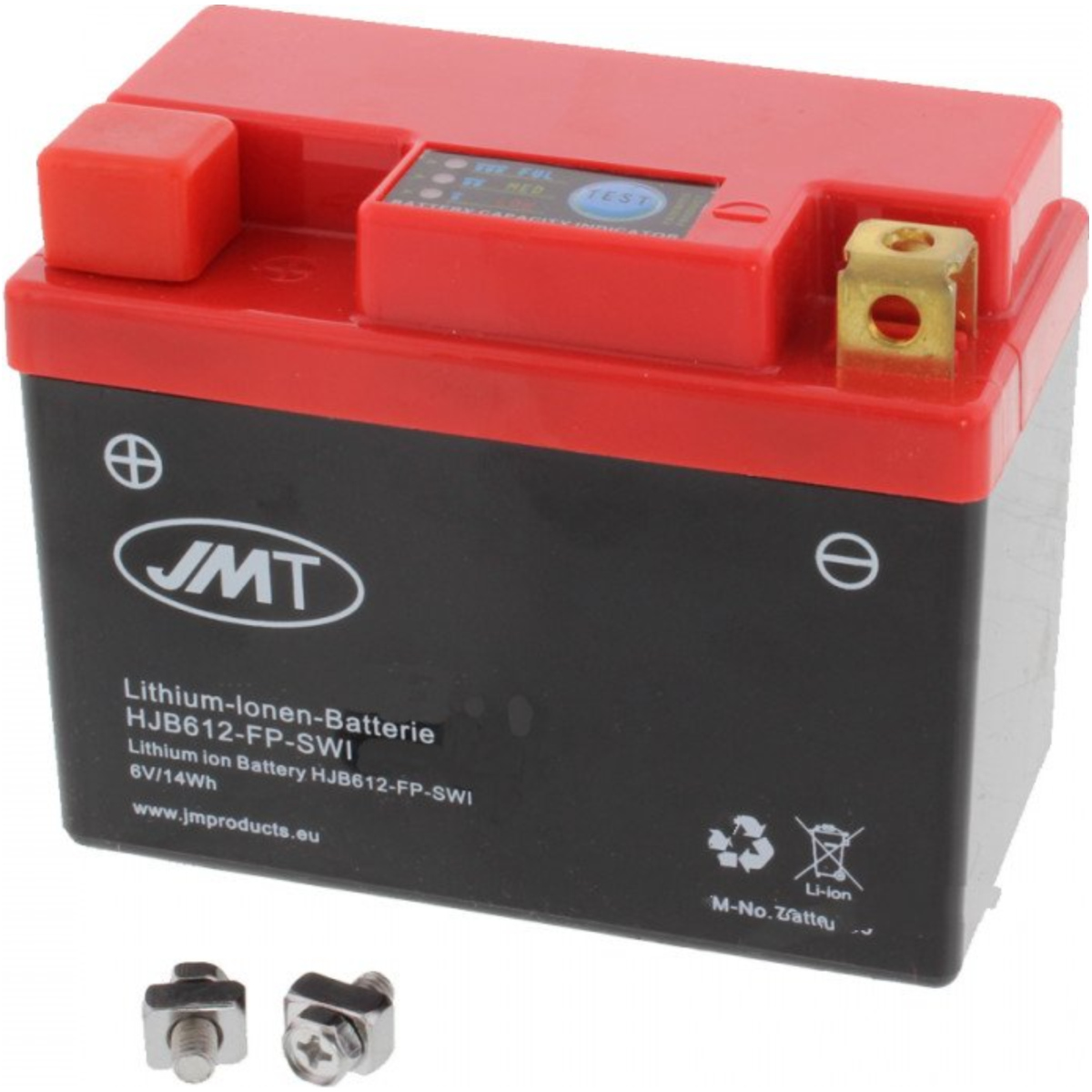 Jmt hjb612-fp-swi motorradbatterie hjb612-fp 6v von JMT