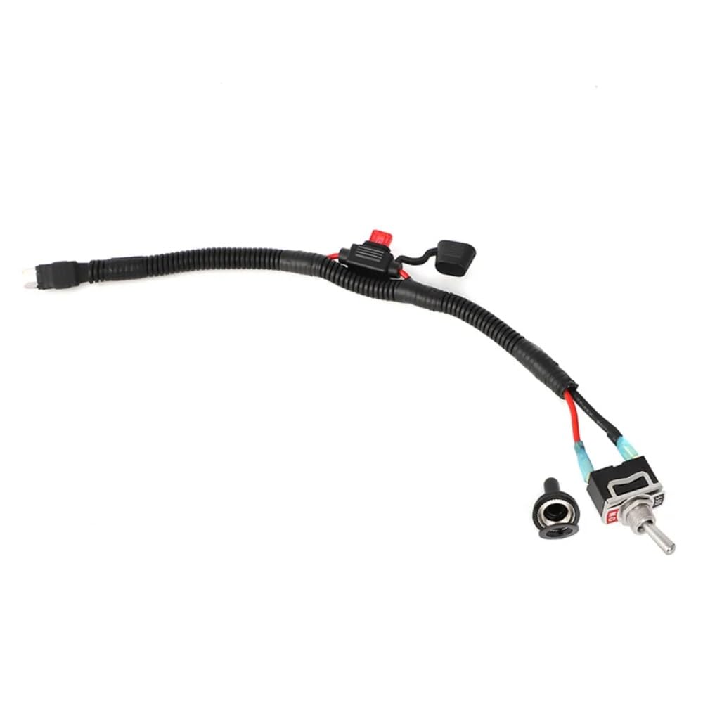 JNCGESW FÜR Mini Blade Fuse Automotive Switch Fuse Bypass Kit,35CM Mit 2 Sicherungen 10A/15A Fahrzeuge JNCGESW FÜR Mini Blade Fuse Automotive Switch Fuse Bypass Kit,35CM Mit 2 Sicherungen 10A/15A Fahrzeuge von JNCGESW