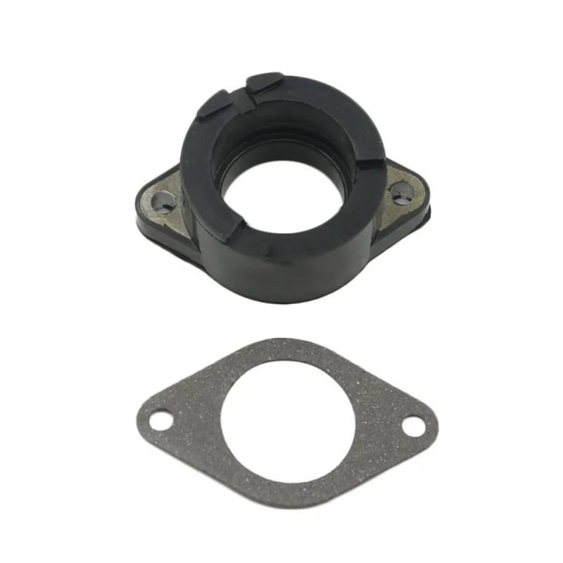 JNCGESW FÜR Yamaha XT500 1976-1989 XT 500 S 1988-1989 SR 500 SR500 1979-1990,Auf Lager Vergaser-Schnittstellenadapter Ansaugkrümmer von JNCGESW